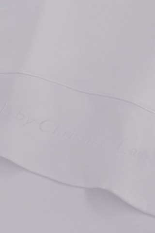 Sábana encimera de satén de algodón 80 hilos/cm² Uni 1 baratta - Gris claro