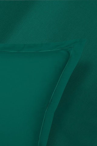 Sábana encimera de satén de algodón 80 hilos/cm² Uni 1 baratta - Verde esmeralda