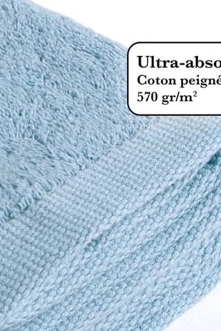 2 toallas de mano Azur - Celeste - 45 x 45 cm