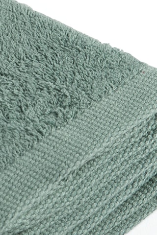 2 toallas de mano Azur - Verde oscuro - 45 x 45 cm