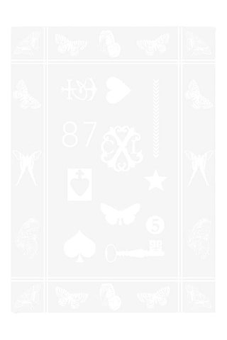 2 paños Amulette - Blanco