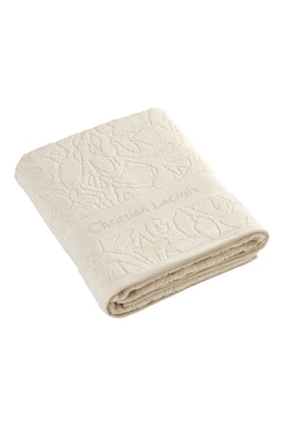 Toalla de baño Uni - Marfil - 100 x 150 cm