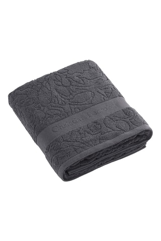 Toalla de baño Uni - Gris oscuro - 90 x 180 cm