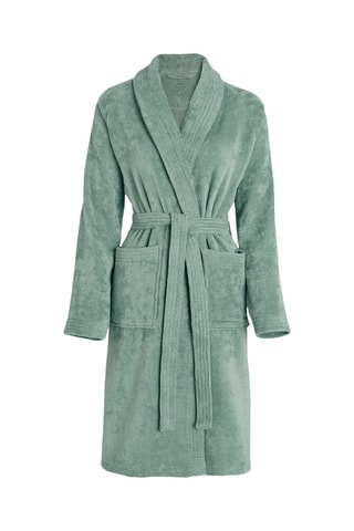 Albornoz de terciopelo - Verde