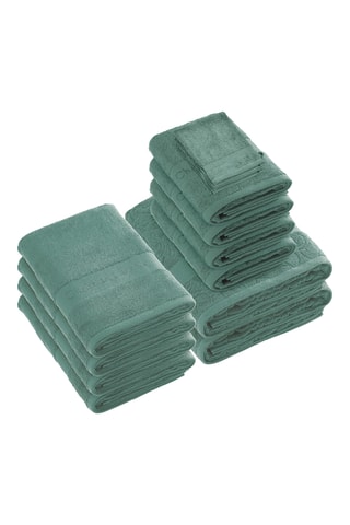 Juego de textil de baño - Verde