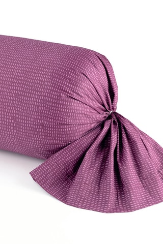 Funda de almohada de satén de algodón 80 hilos/cm² - Ciruela