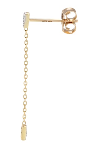 Oorbellen Patience - Geelgoud en Diamanten