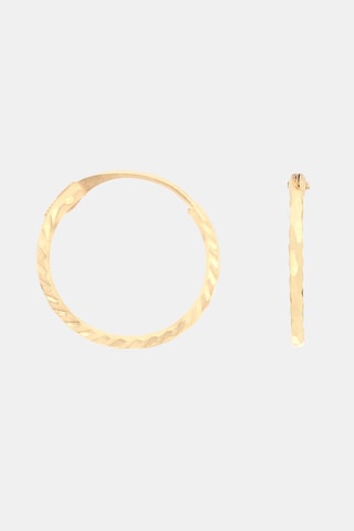 Creolen Twistées Geelgoud