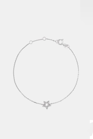 Armband Star - Witgoud en Diamanten