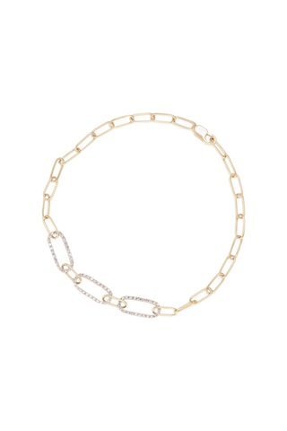 Armband Kerry - Geelgoud en Diamanten