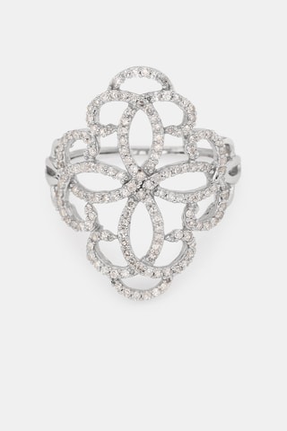 Ring Dana Witgoud en Diamanten 