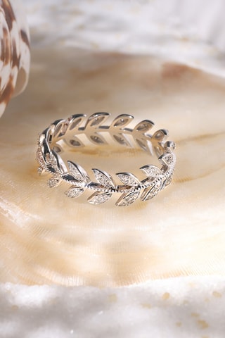 Ring Héritage Witgoud en Diamanten