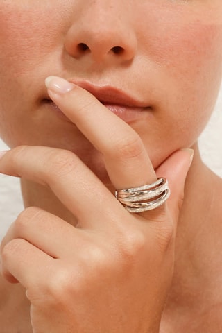 Ring Entrelacs Voltaire - Witgoud en Diamanten