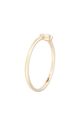 Ring Goutte de Lumière - Geelgoud en Diamanten