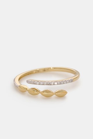 Ring Shanna - Geelgoud en Diamanten