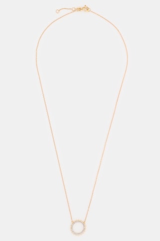 Ketting Assia - Geelgoud en Diamanten