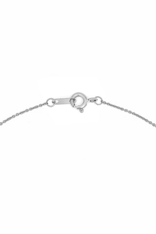 Ketting - Witgoud en Diamanten