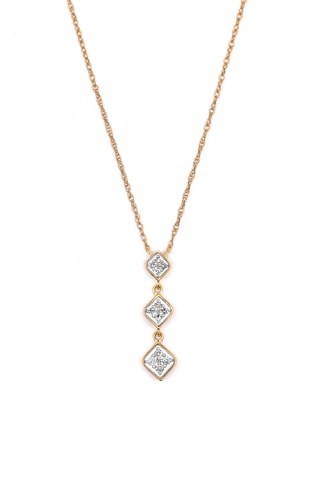 Ketting - Geelgoud en Diamanten