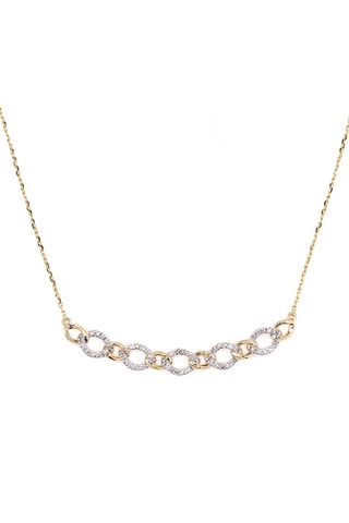 Ketting - Geelgoud en Diamanten