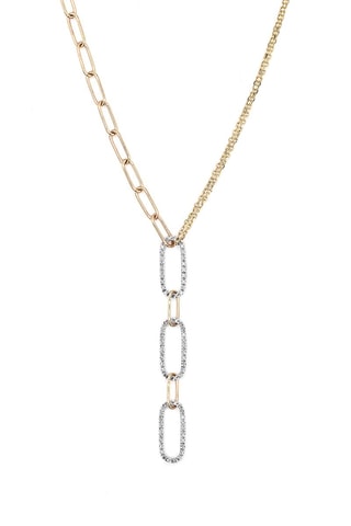 Ketting - Geelgoud en Diamanten