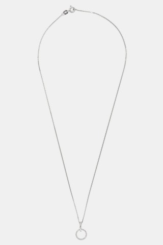 Ketting Halo Céleste- Witgoud en Diamanten