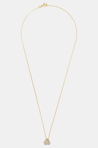 Hanger Nœud Elégance - Geelgoud en Diamanten