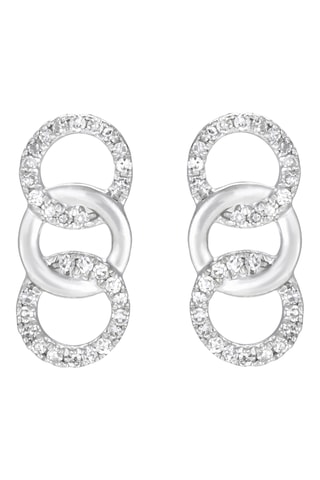 Oorbellen Ollie - Witgoud en Diamanten