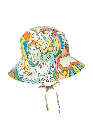 Gorro bucket - Blanco