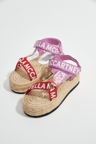 Sandalias con plataforma - Rosa