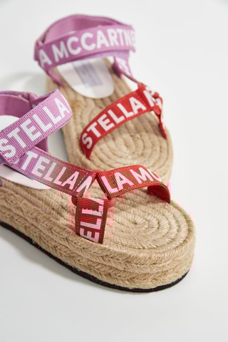 Sandalias con plataforma - Rosa