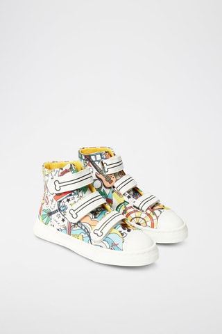 Zapatillas altas - Blanco