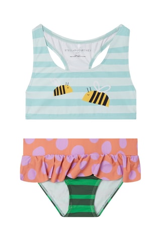 Bikini - Azul claro y verde