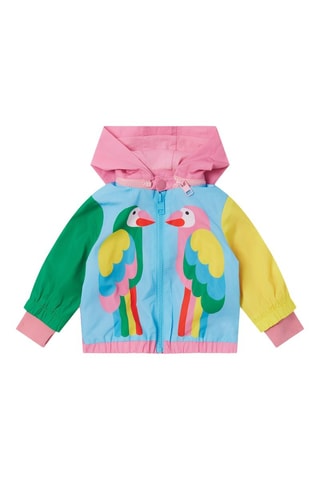 Cortavientos con capucha - Rosa