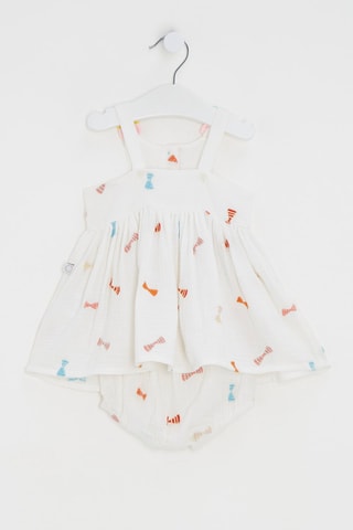 Body vestido - Marfil