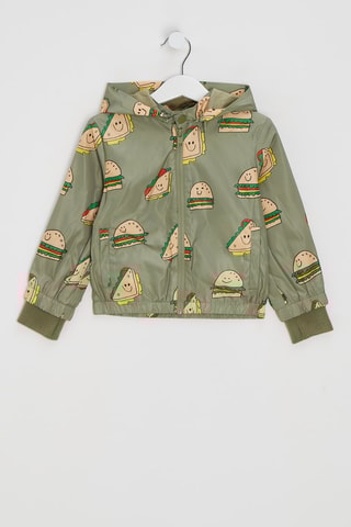 Chaqueta con capucha - Caqui