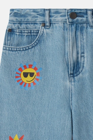 Short vaquero - Azul claro