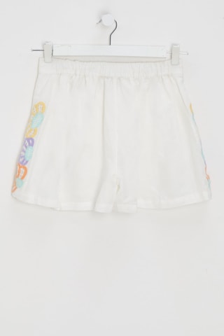 Short de lino - Marfil