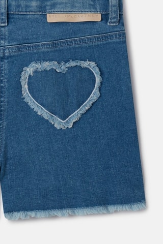 Short vaquero - Azul