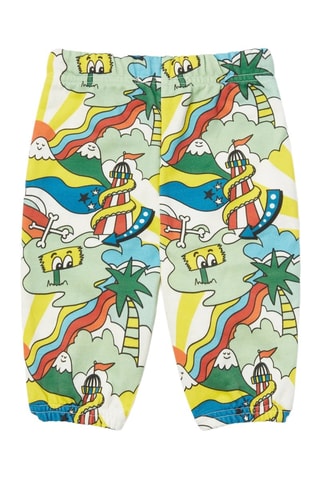 Pantalón de chándal - Blanco y rojo