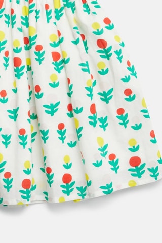 Falda de talle alto - Marfil