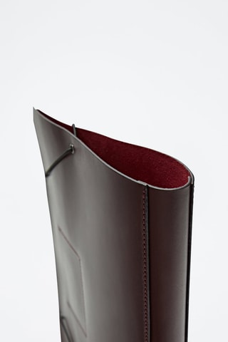 Pochette en cuir A4 Limited Edition