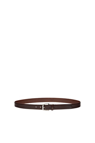Ceinture en cuir - Marron