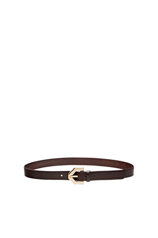 Ceinture en cuir limited edition - Marron