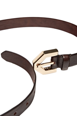 Ceinture en cuir limited edition - Marron
