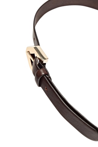 Ceinture en cuir limited edition - Marron