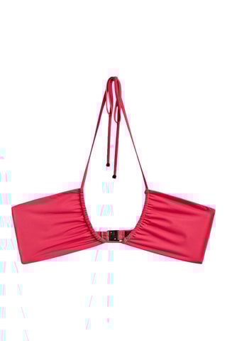 Haut de maillot bandeau - Fuchsia