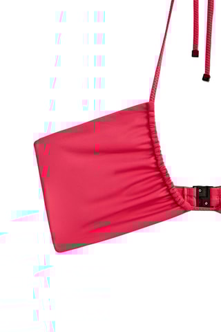 Haut de maillot bandeau - Fuchsia