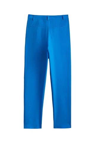 Pantalon fluide plissé - Studio - Bleu électrique