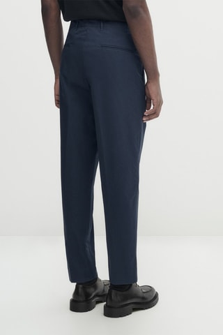 Pantalon en laine - Bleu cobalt