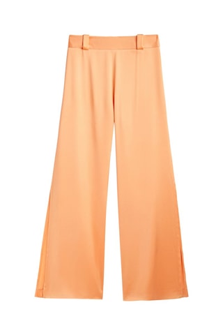 Pantalon large satiné - Studio - Saumon